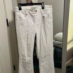 Liverpool white jeans!!! w// a special touch 🤍🤍